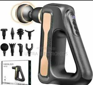 Massage Gun, Often Branded as a "Fascial Gun".Features 32 Adjustable