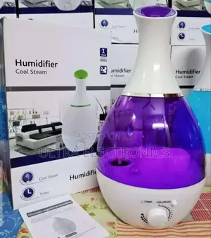 Humidifier, Likely Featuring a 2.4-Liter to 2.6-Liter Water Capacity.
