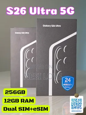 New Samsung Galaxy S26 Ultra 5G 256 GB