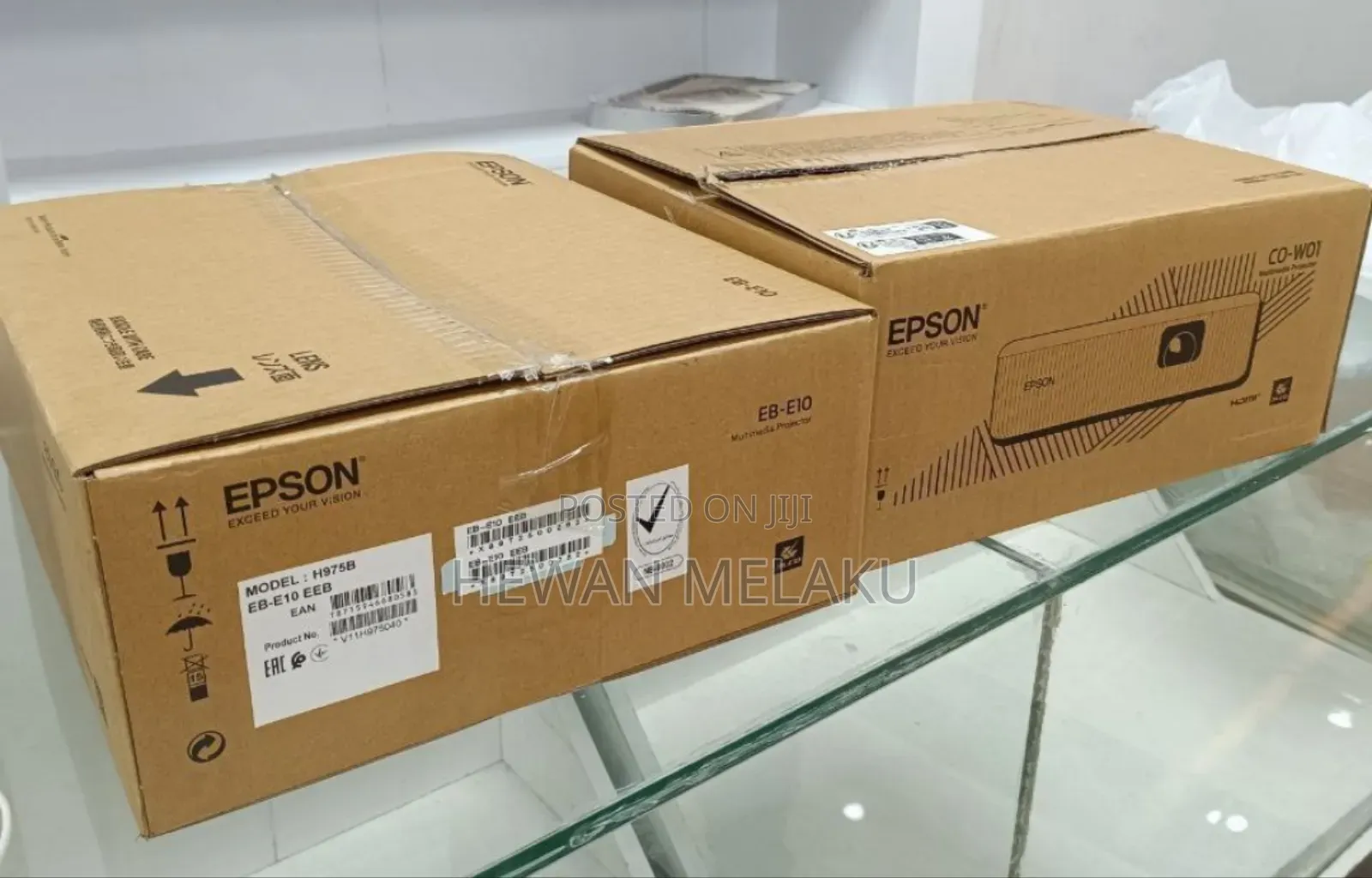 Brand New Epson Projector Model: Eb-E10 With Cartoon With Best I