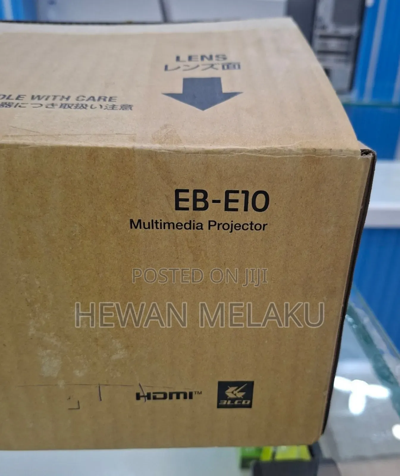 Brand New Epson Projector Model: Eb-E10 With Cartoon With Best I