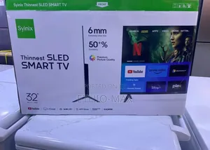 Syinix 32” Smart Tv – Clear Picture | Compact Smart