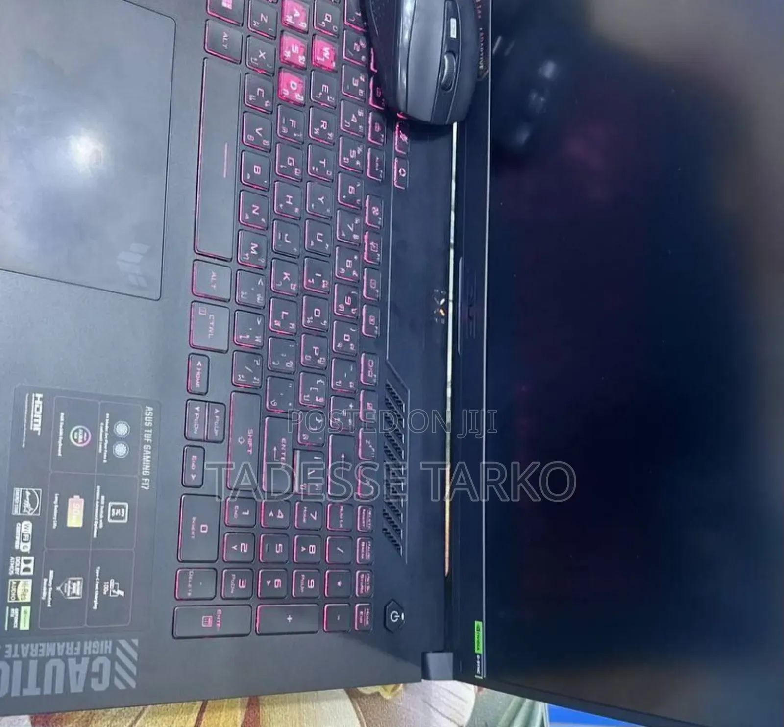 New Laptop Asus TUF Gaming F16 32GB Intel Core i7 SSD 1.5T