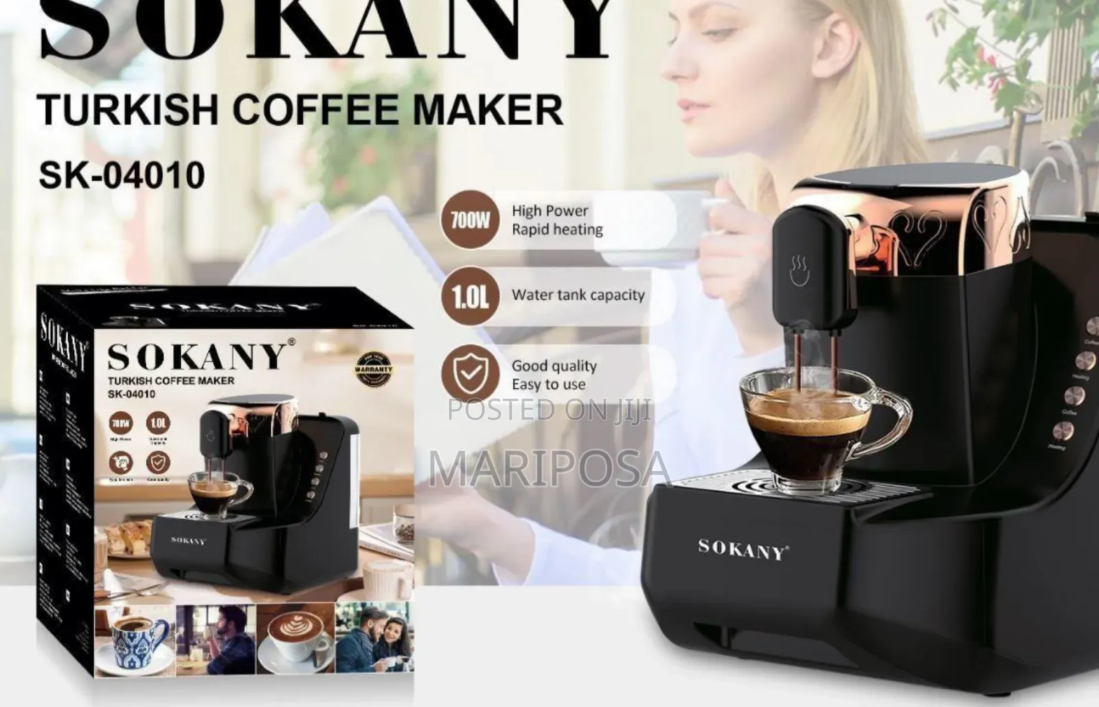 Sokany Turkish Coffee Maker