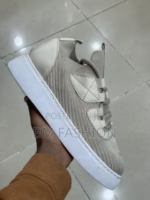 Sand Beige Knit Sneakers