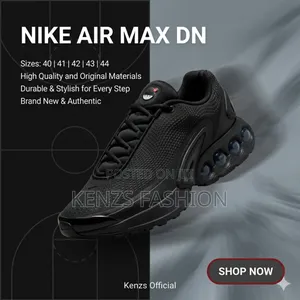 Stock Limited - Nike Air Max Dn Black