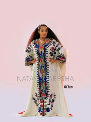 Habesha የሀበሻ ቀሚስ Kemis ሽፎን Chiffon የሐበሻ ልብስ የሀገር ባህል Yehabesha Libs
