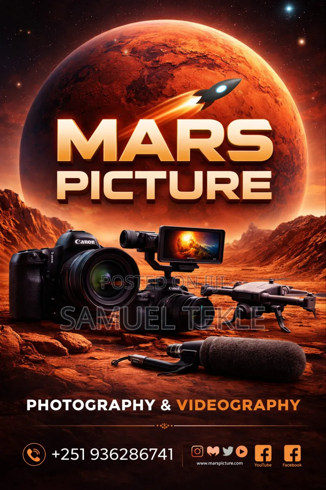 Mars Picture Photography and Videography