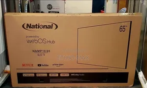 National 65” Smart Android Tv – Frameless | 2026 New Model