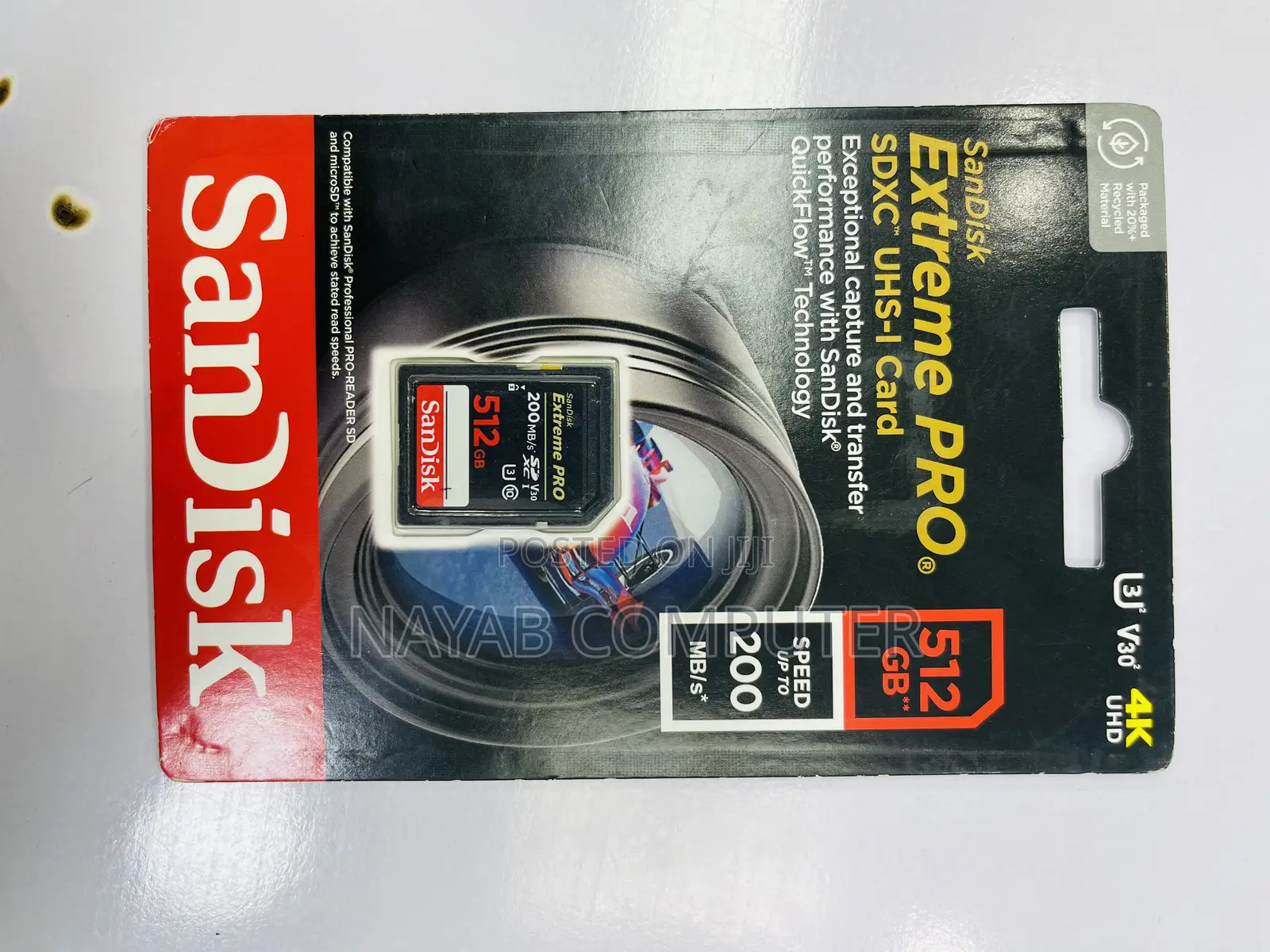 Sandisk Extreme Pro Camera Memory