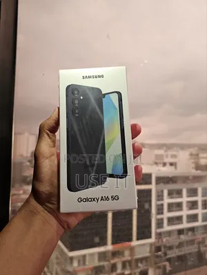 New Samsung Galaxy A16 5G 256 GB Black