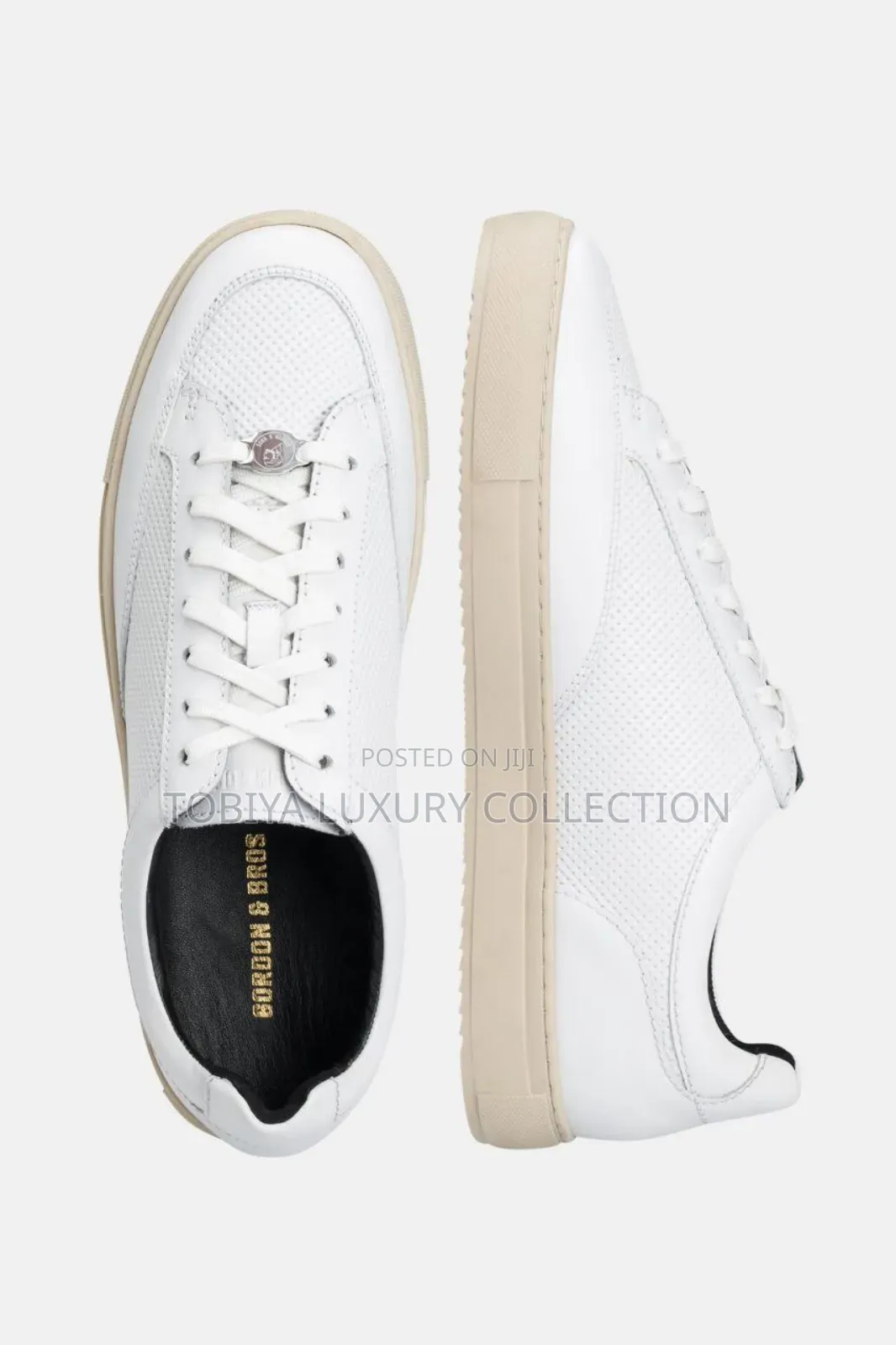 Gordon Bros Leather Sneakers 'Philip' White