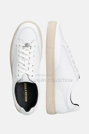 Gordon Bros Leather Sneakers 'Philip' White