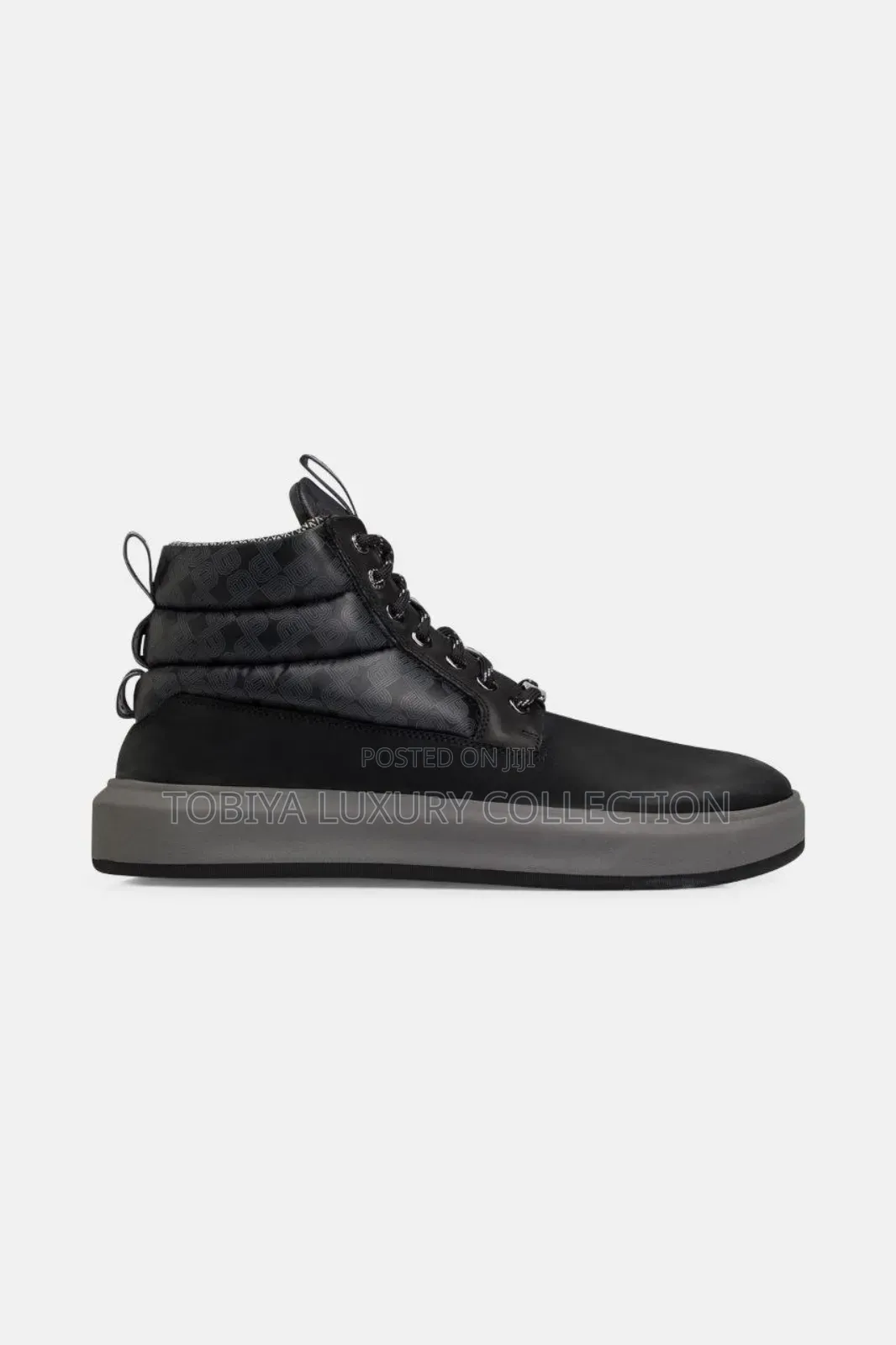Baldessarini Leather Lace-Up Shoes 'Jack' Black