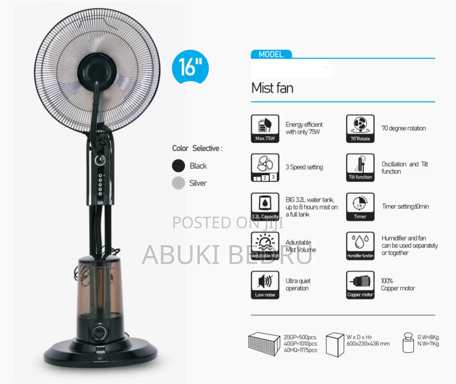 Pacific Simt Fan