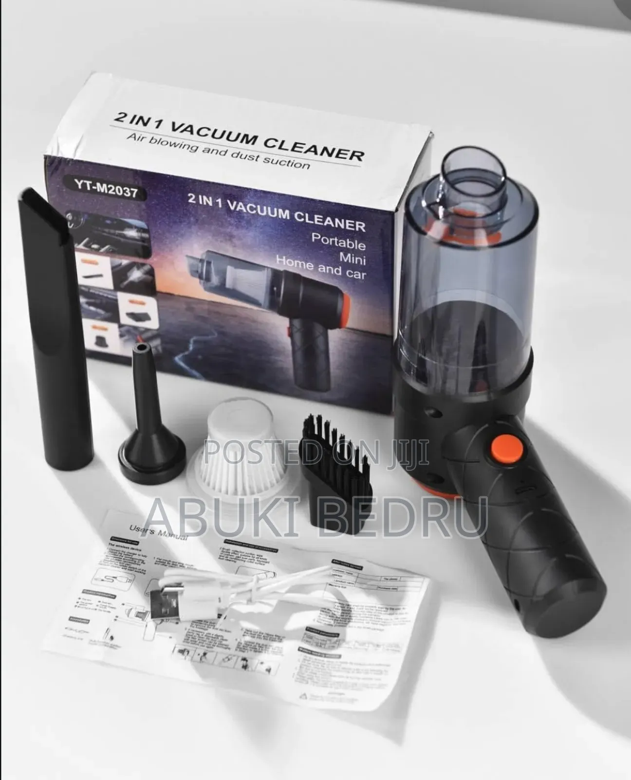 2in1 Mini Vacuum Cleaner