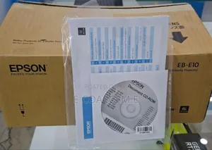 Brand New Epson Projector Model: Eb-E10