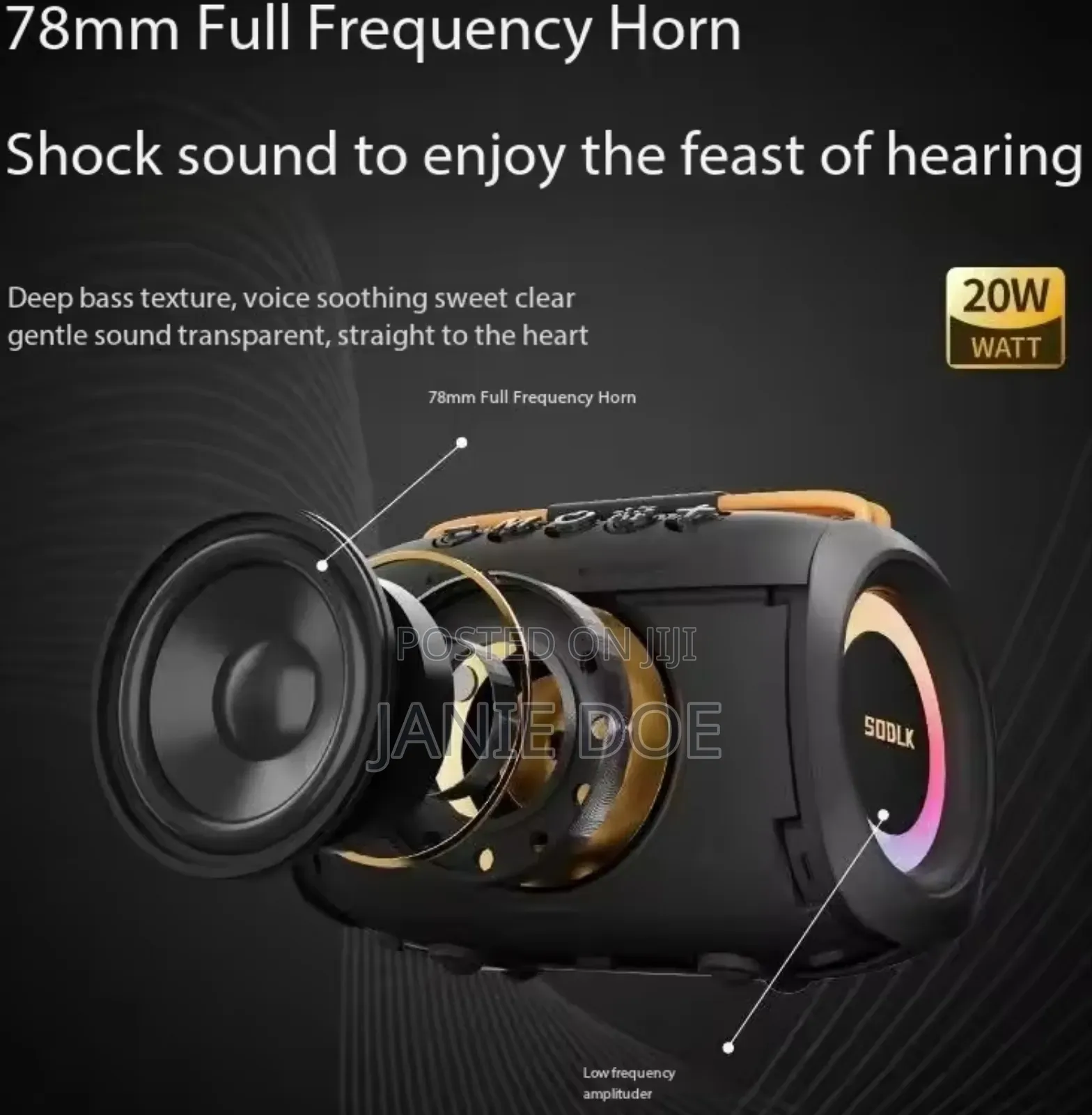 Sodlk Tx11 Wireless Speaker
