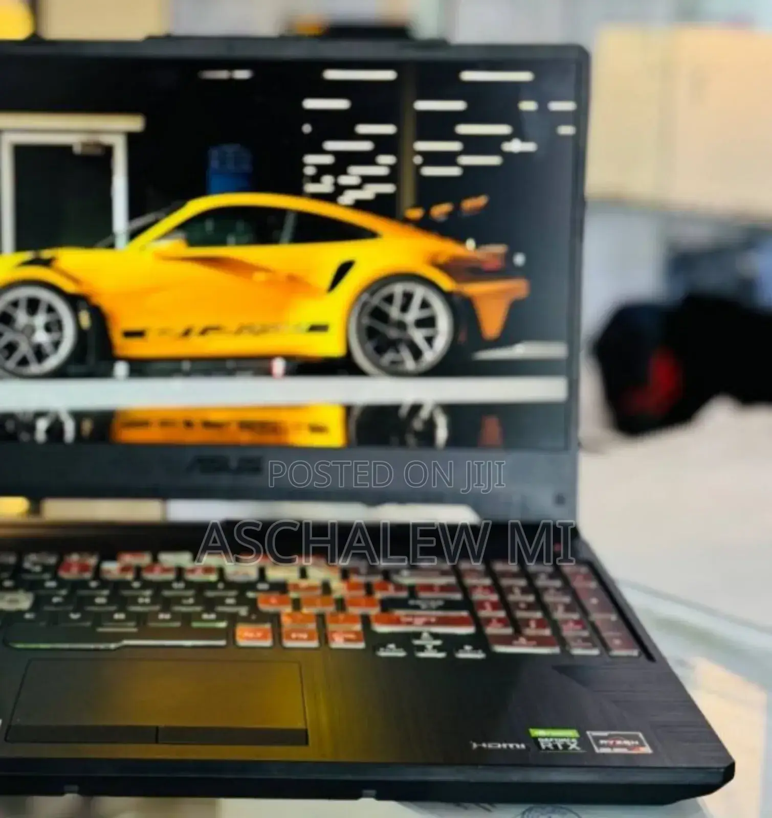 New Laptop Asus TUF Gaming A15 16GB AMD Ryzen 9 SSD 512GB
