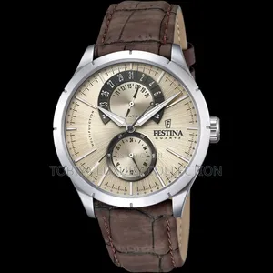Festina Men's Watch Retro F16573/9 Leather Strap 35,000 Birr
