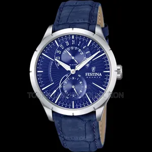 Festina Men's Watch Retro F16573/9 Leather Strap 35,000 Birr