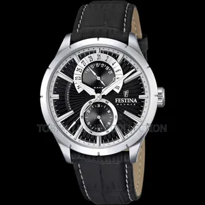 Festina Men's Watch Retro F16573/9 Leather Strap 35,000 Birr