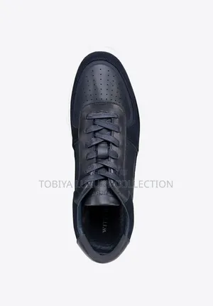Wittchen Men's Leather Sneakers With Perforated Details