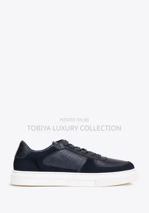Wittchen Men's Leather Sneakers With Perforated Details