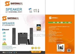 Sayonapps Speaker 2.1ch Hi - Fi