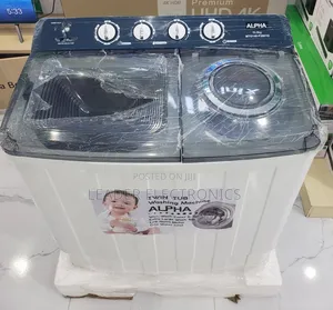 Alpha Washing Machine 15 Kg – Large Capacity Powerful Cleaning