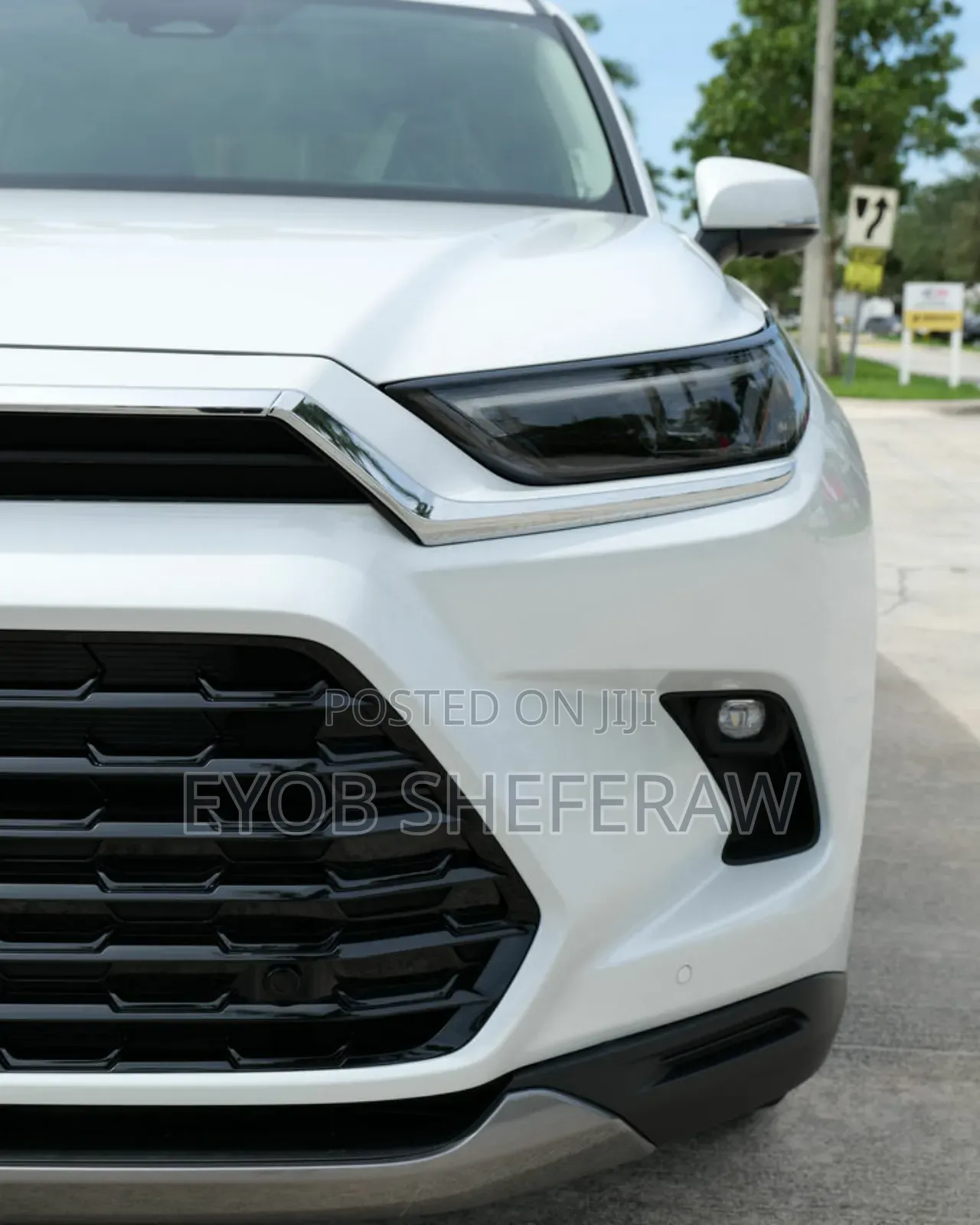 New Toyota Grand Highlander Platinum 2025 White