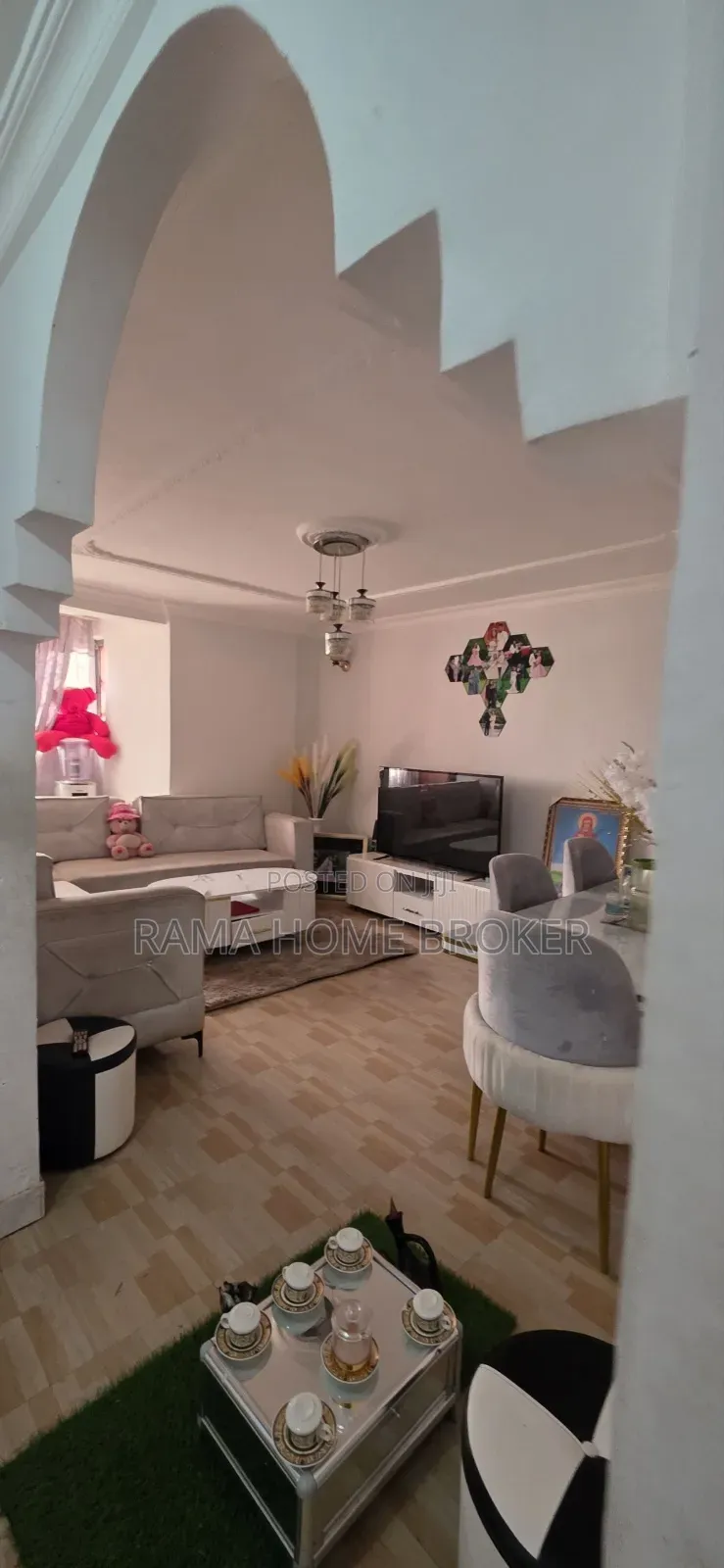 Furnished 3bdrm Condo in ቦሌ አራብሳ ኮንዶሚኒየም, Yeka for sale