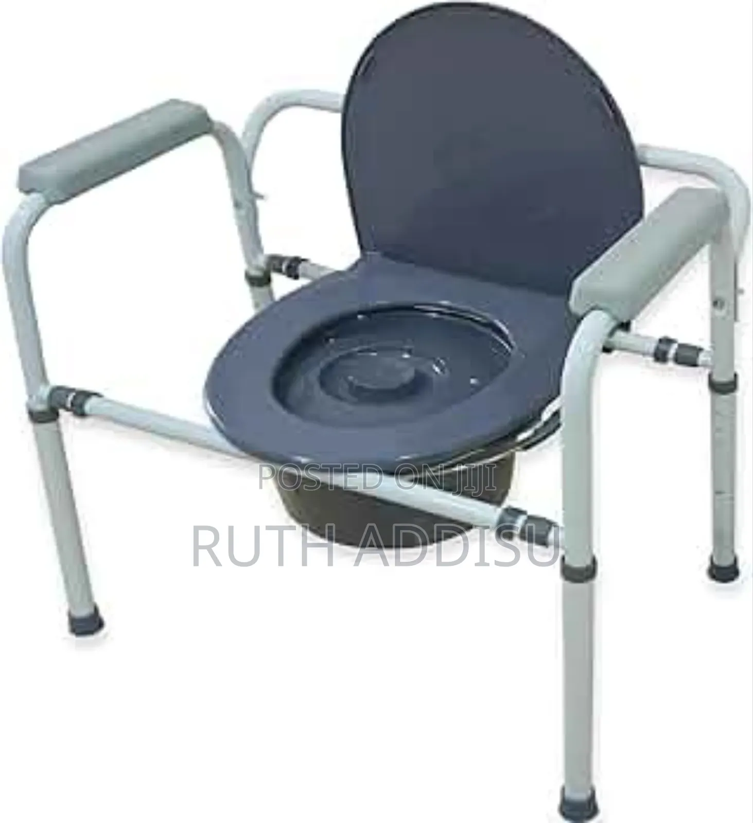 Medokare Bedside Commode Chair - Heavy-Duty Raised Toilet Seat With