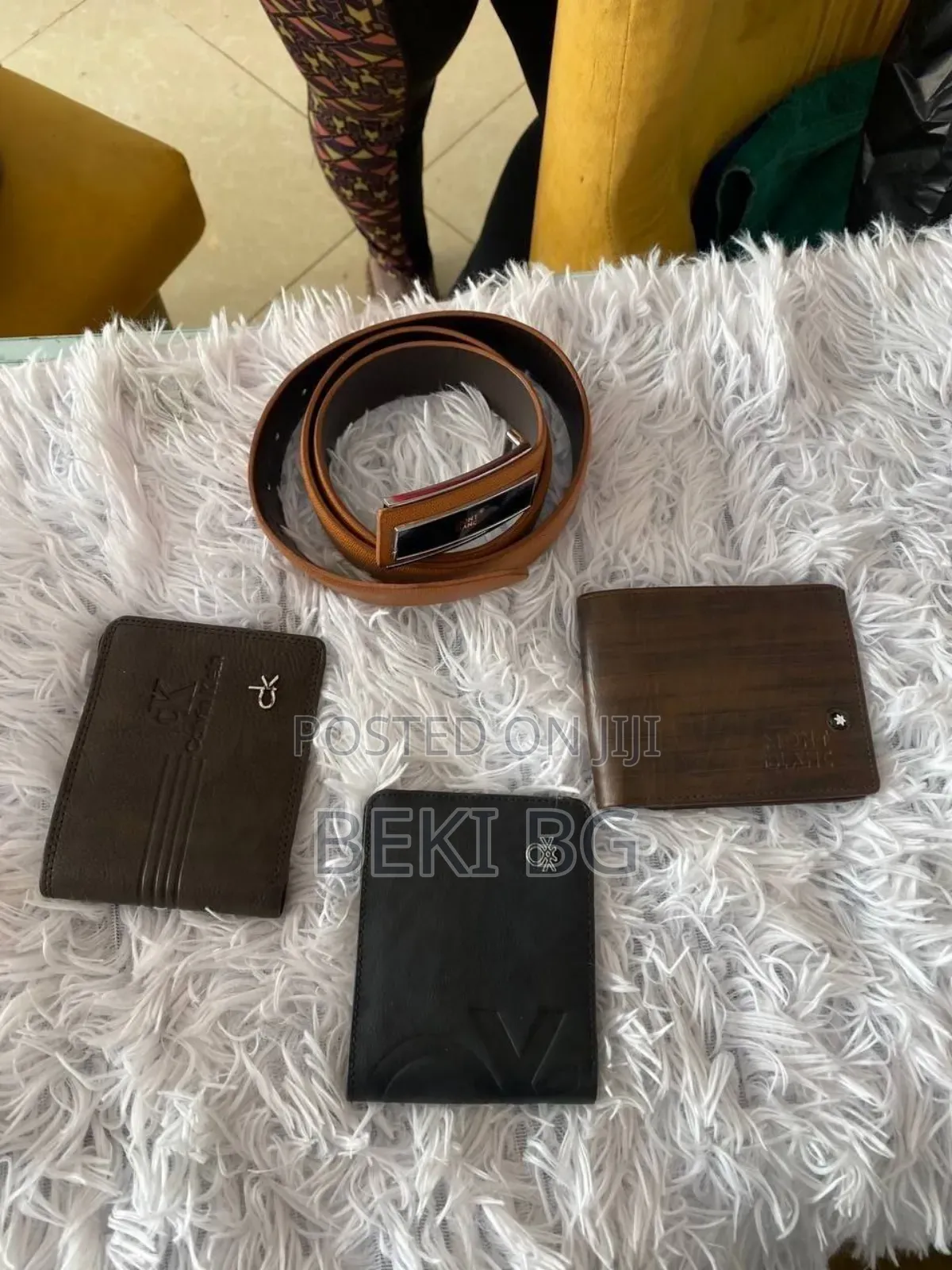 Combo 3 Wallet 1 Belt Without Box