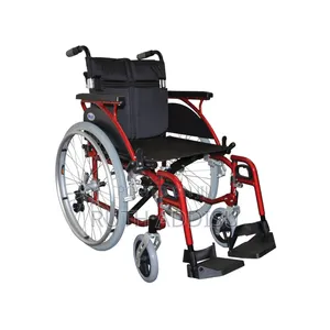 Days Premium Link Wheelchair Self-Propelled - Red - Mobility Whelchair