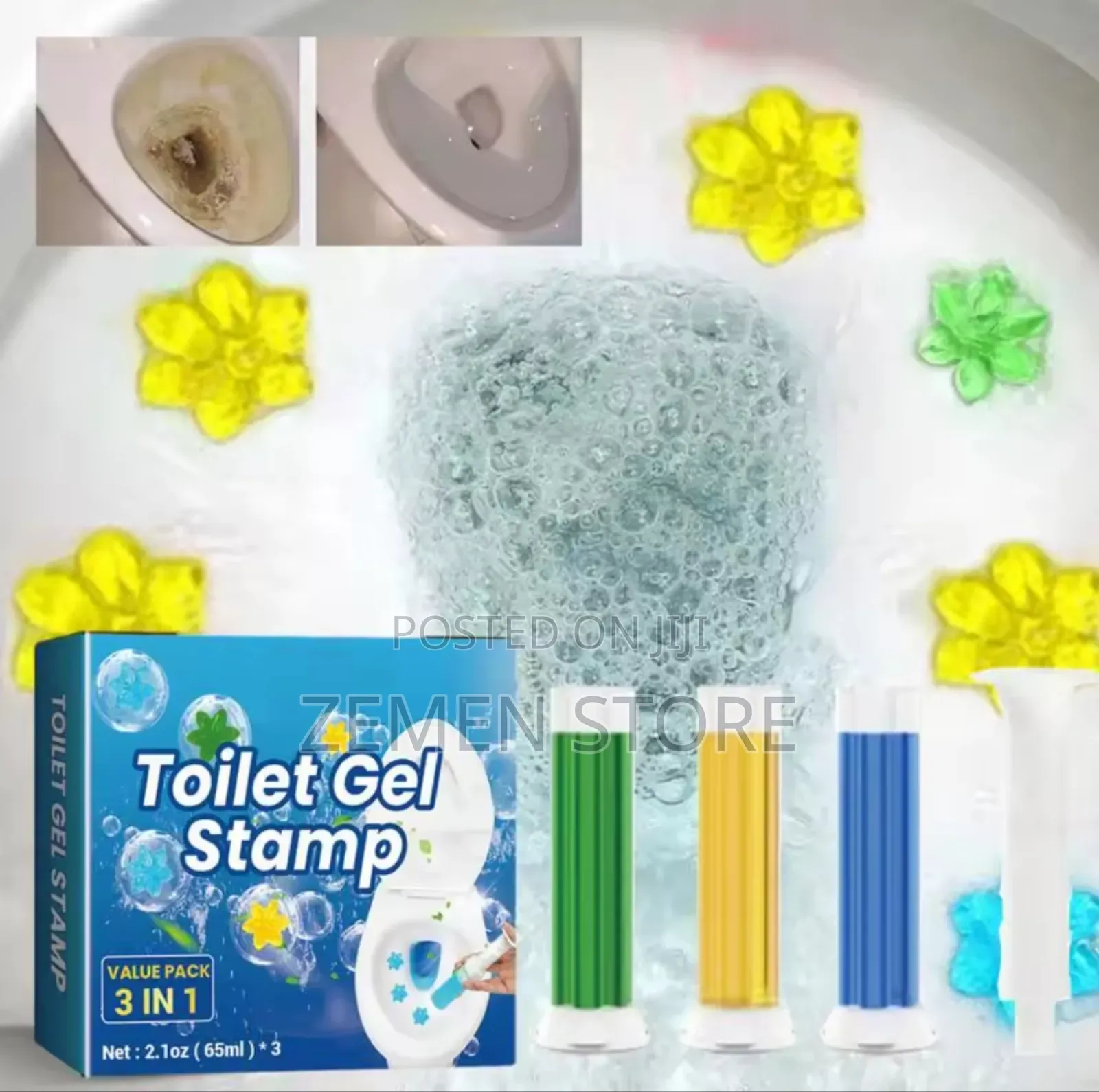 Gel Toilet Bowl Cleaner - ለረጅም ጊዜ የሚቆይ ጥሩ መዓዛ ያለው የሽንት ቤት ጄል