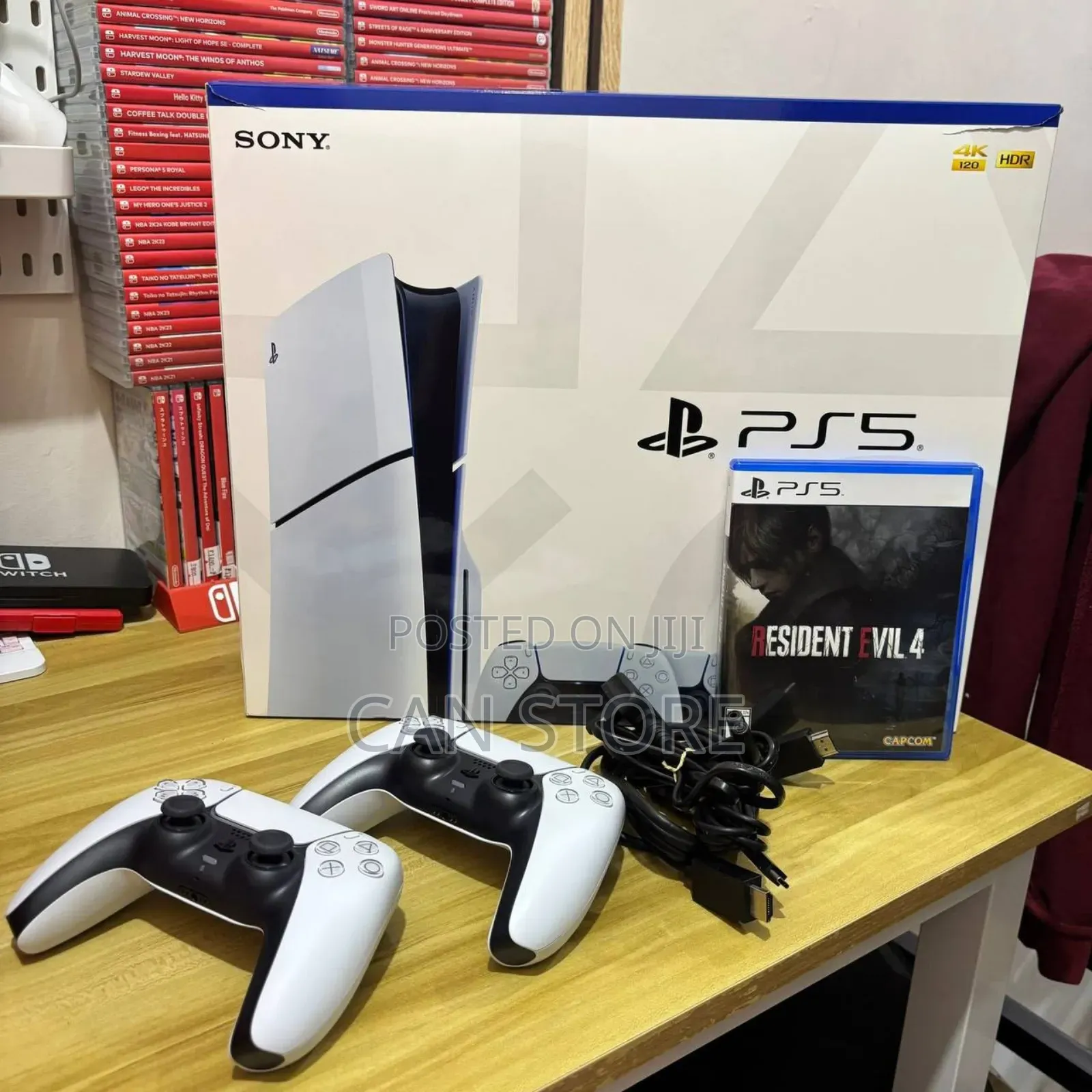 Playstation 5slim Disk ለምትፈልጉ ለመዝናናት አሪፍ አቃ
