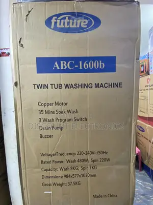 Future 16kg Twin Tub Washing Machine