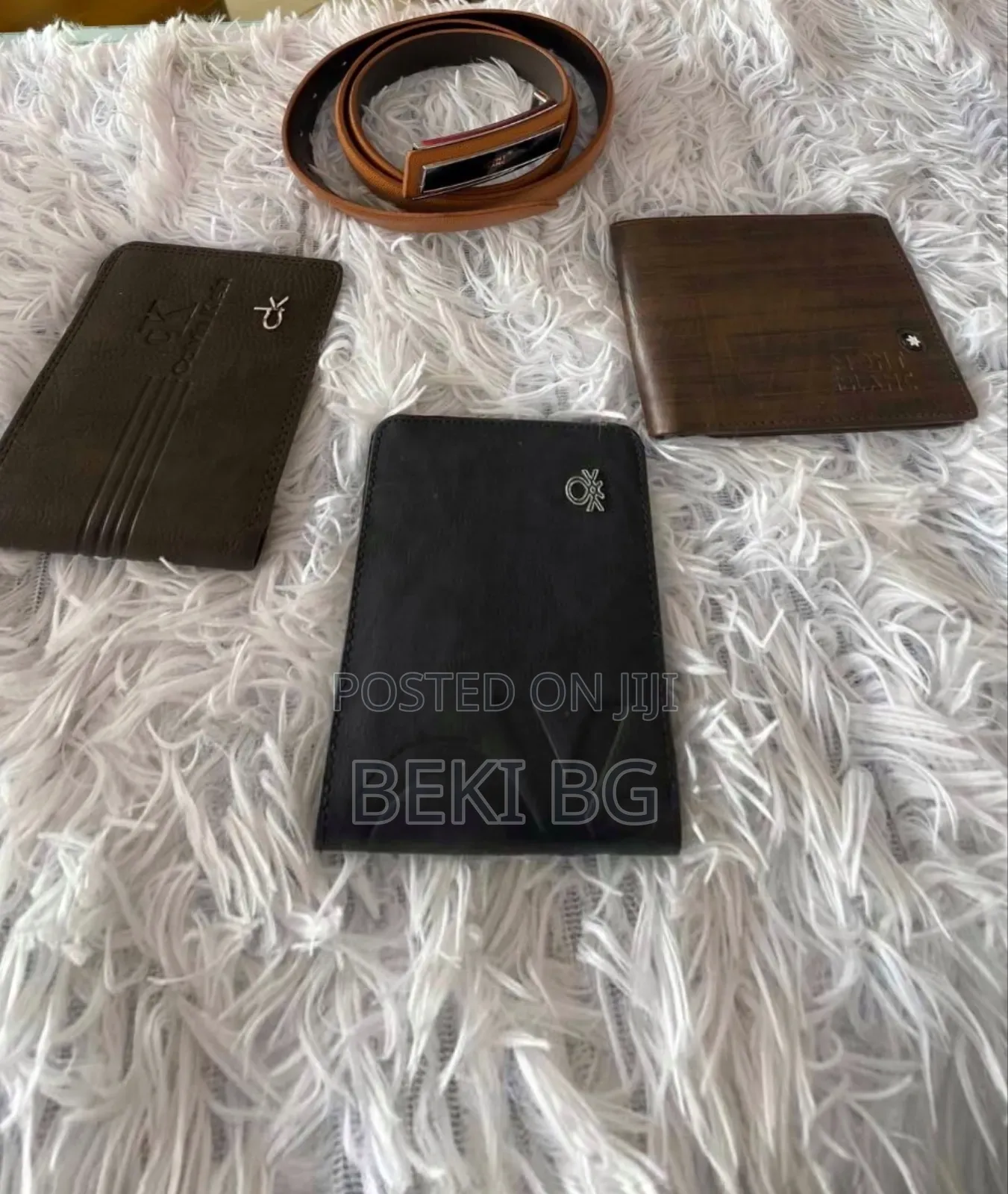 Combo 3 Wallet 1 Belt Without Box