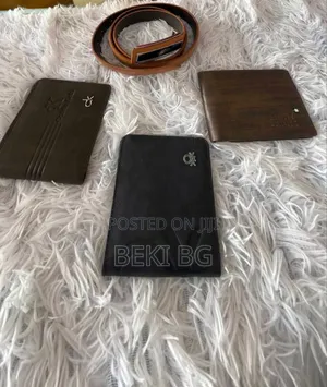 Combo 3 Wallet 1 Belt Without Box
