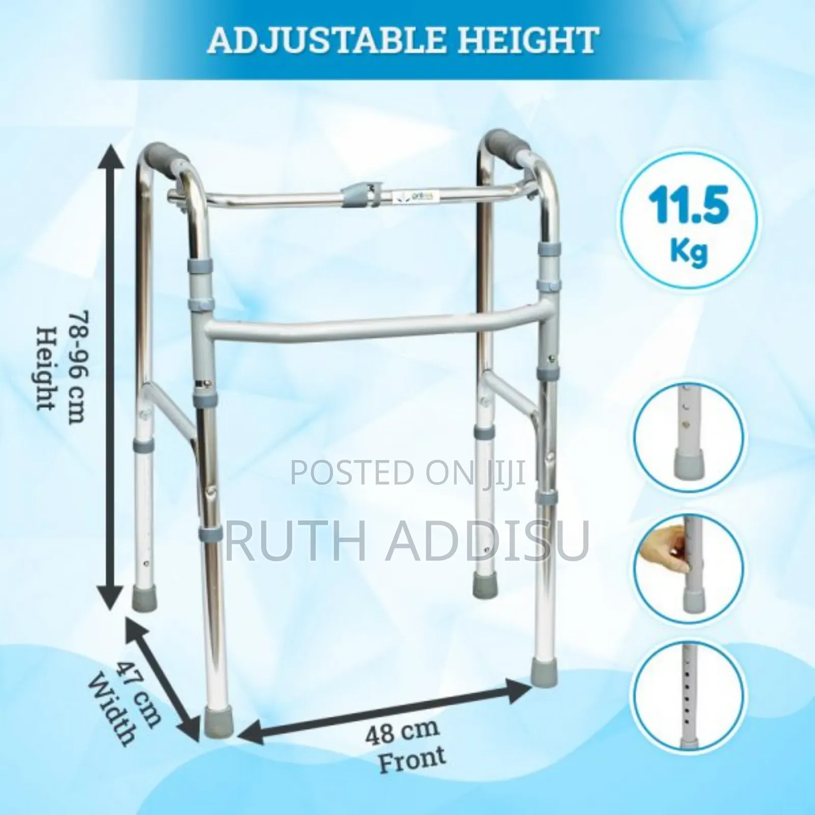Walking Aids-products-better Medical Almunium Walking Aid