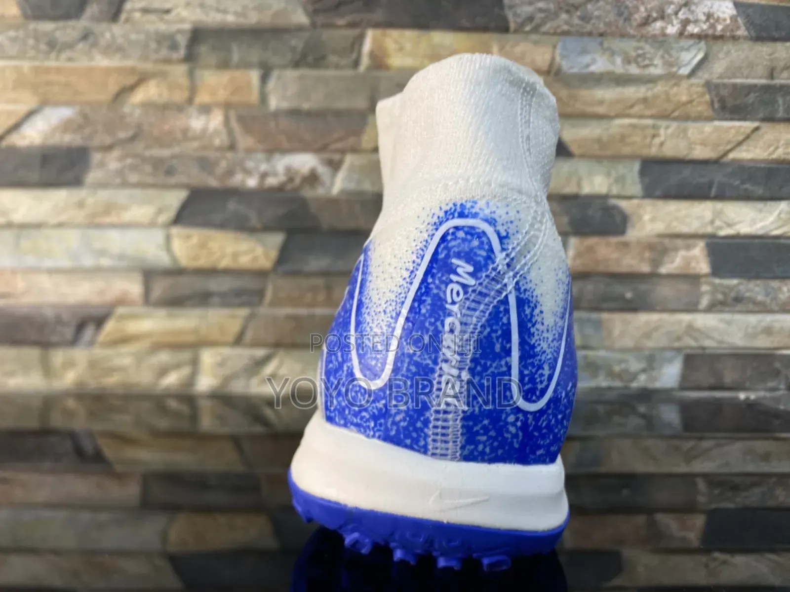 Nike Mercriyal Super Fly Elite 10(Tf)Blue Print Unisex Soccer Cleats