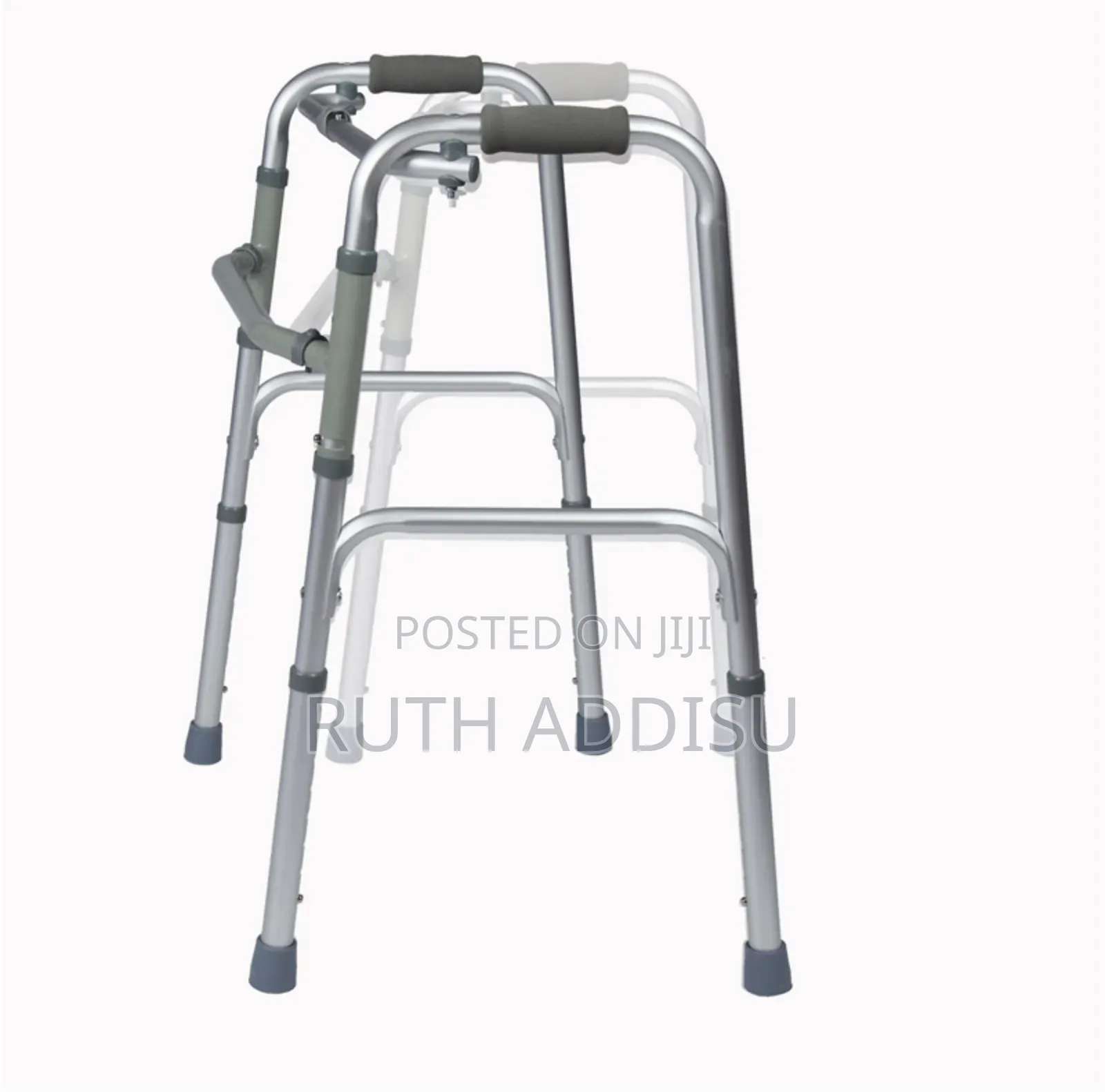 Walking Aid Height Adjustable Standard Aluminum Walker - Medical