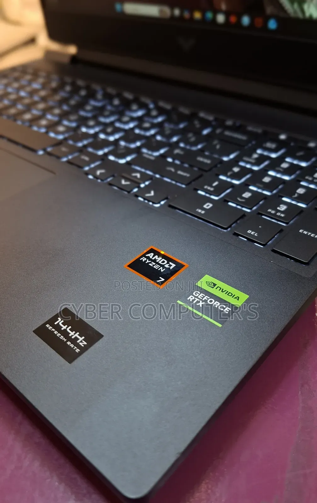 New Laptop HP Victus 15 16GB AMD Ryzen 7 SSD 1T