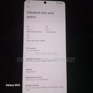 New Xiaomi Redmi Note 13 Pro 512 GB Gray