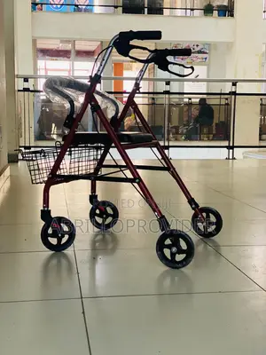 Mobiclinic, Alhambra, Rollator With 4 Whee Walker for the Elderly