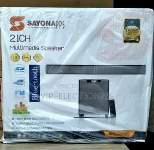 Sayona PPS Multimedia Speakers 2.1 Channel Powerful Sound System