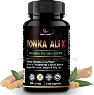 Tonka Ali X – Premium Malaysian Root Extract , 60 Vegan Capsules