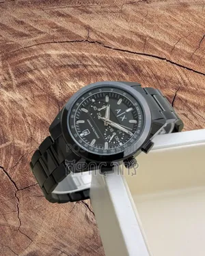 Original Armani Exchange Men's Chronograph Watch - Steel Matte