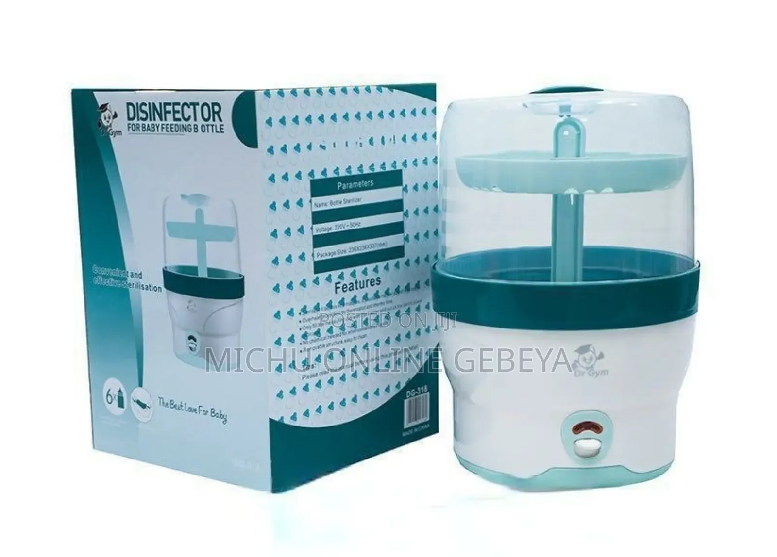 Dr Gym Baby Bottle Sterilizer - የጡጦ መቀቀያ/Free Delivery